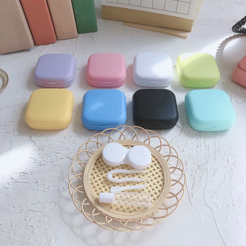Mini Contact Lens Case Pocket  - Beauty Makeup Kit Box 评论和价格