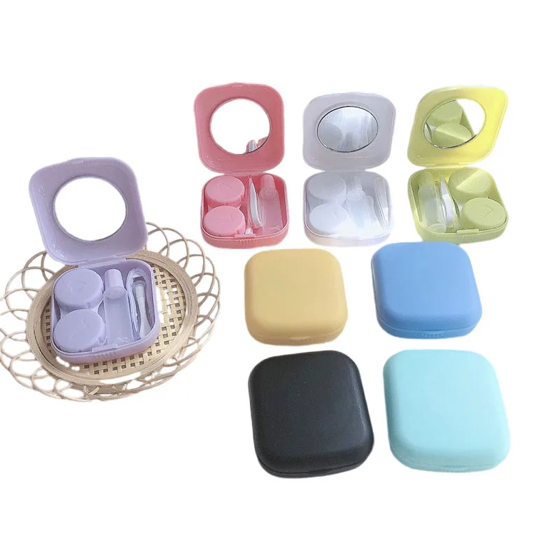 Mini Contact Lens Case Pocket  - Beauty Makeup Kit Box 评论和价格