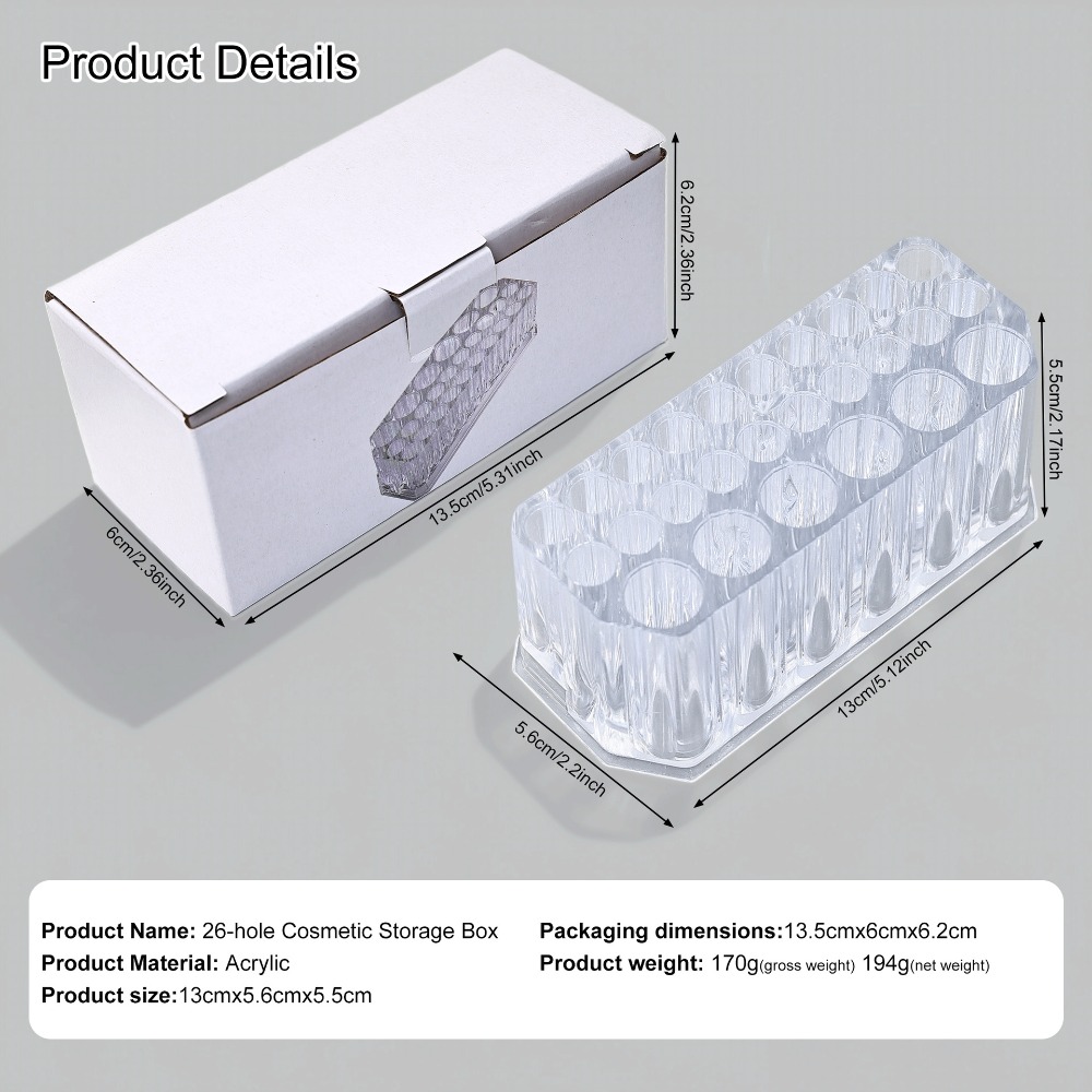 26 Holes Acrylic Nail Brushes  - Beauty Makeup Brands 评论和价格