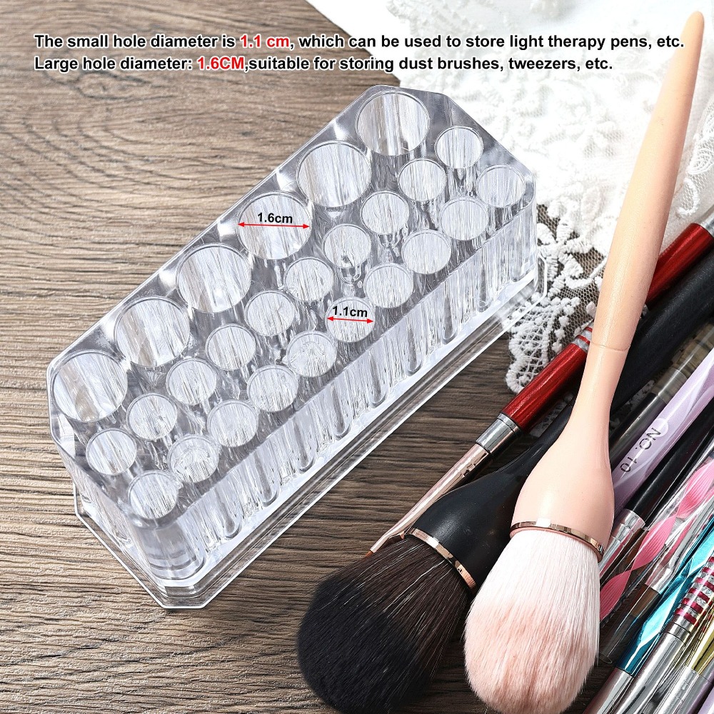 26 Holes Acrylic Nail Brushes  - Beauty Makeup Brands 评论和价格