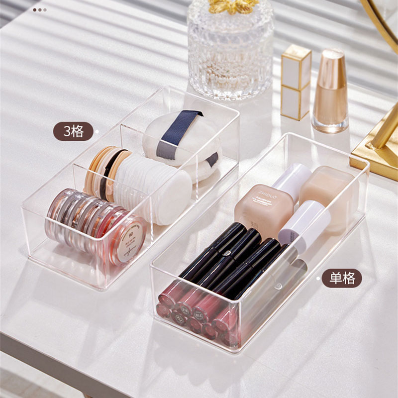 Acrylic Cosmetics Storage Box  - Beauty Makeup Blender 评论和价格