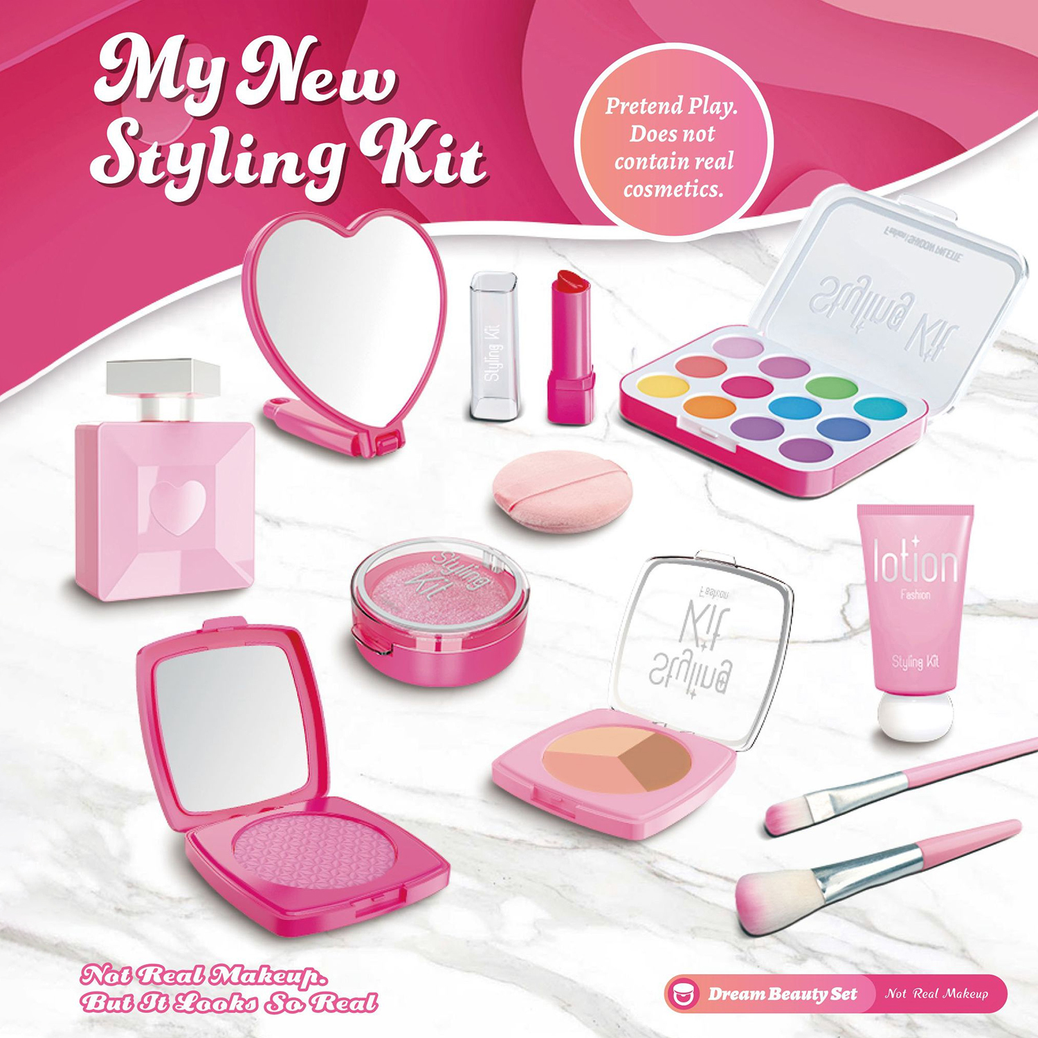 Girl's Makeup Toy Set Simulate - Beauty Real Makeup 评论和价格