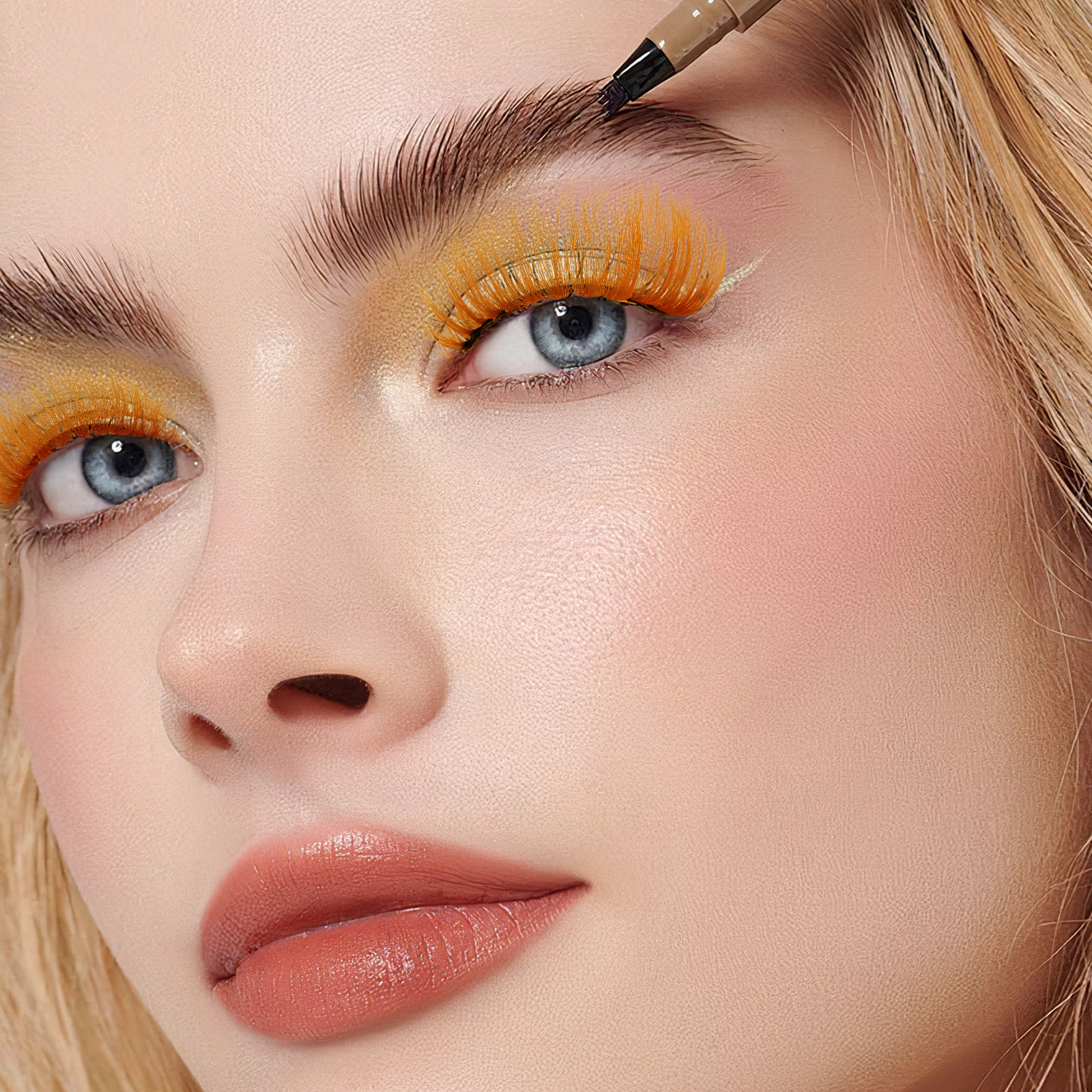 5Pairs Vibrant Colorful False  - Beauty Without Makeup 评论和价格