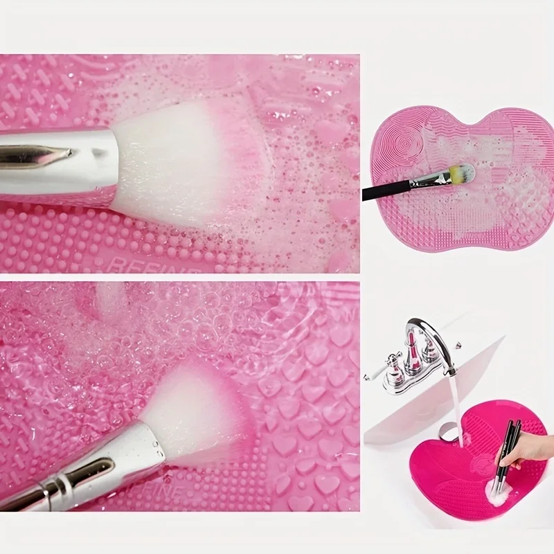 1Pc Silicone Apple-Shaped Make - Beauty Makeup Brands 评论和价格